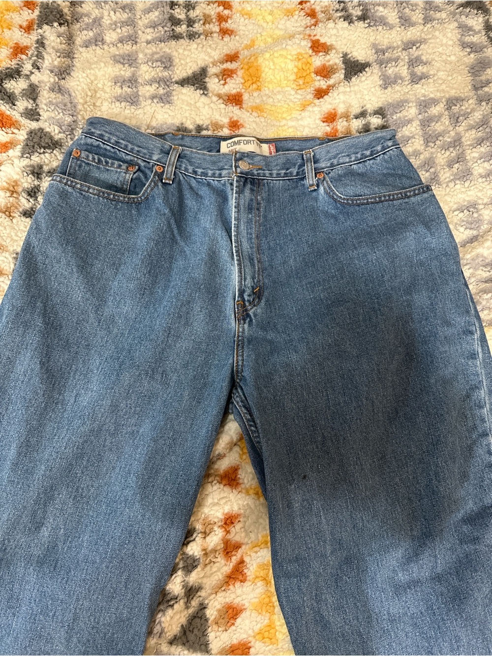 Levi’s 560 Comfort Fit Jeans 38x32 Men’s Relaxed Loose Fit Denim - Picture 2 of 5